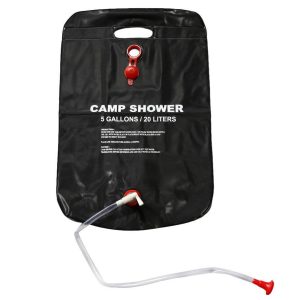 Lighteme Outdoors Solar Portable Heated Shower Bag