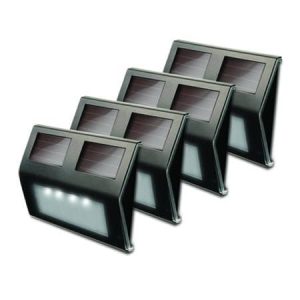 Lighteme Metal Solar Deck Lights