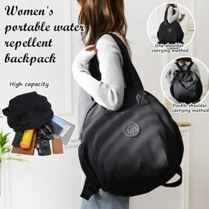 Lighteme Women Portable Water Repellent Backpack