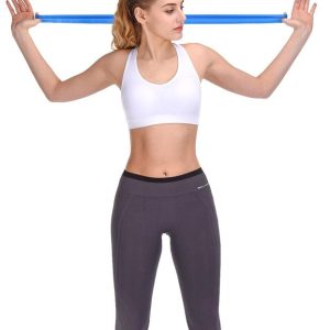 (5 Pack) Lighteme Resistance Bands - Progression Strength Set with Gym Carry Bag