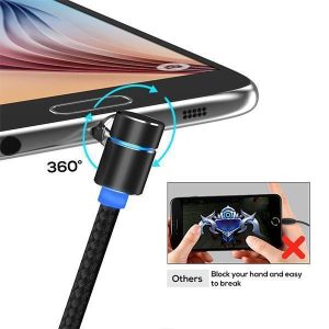 Lighteme 360° Magnetic Charging Cable For Apple / Micro-USB / USB-C (4 colors & 3 models)