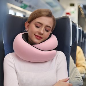 Lighteme ErgoComfort Travel Neck Pillow for Superior Support