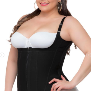 Lighteme Plus Size 3 Hook Waist Trainer with Supportive Zipper!