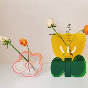 Lighteme Acrylic Flower Shape Vase