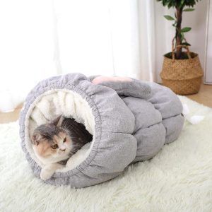 Lighteme Bunny Velvet Cat Play & Sleep Tube Warm Tunnel