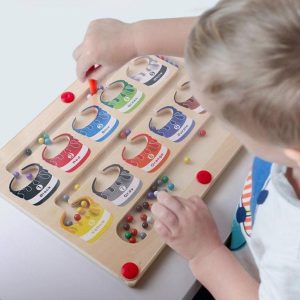 Lighteme Magnetic Maze Color and Number Maze Toy