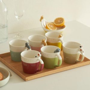 Lighteme Cat Ceramic Mug