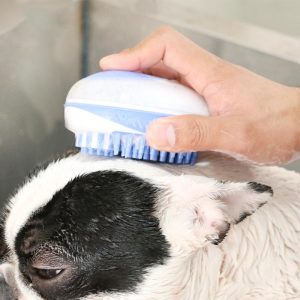 Lighteme Convenient Operation Pet Bath Massage Brush (2 colors)
