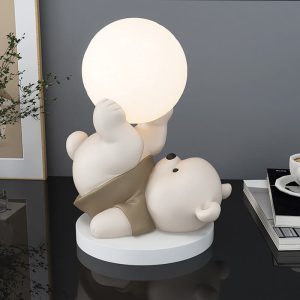 Lighteme Cute Bear Resin Night Lamp