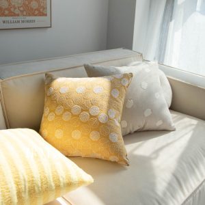 Lighteme Embroidered Throw Pillow Cover