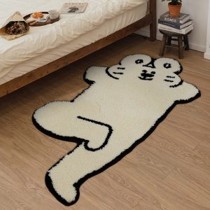 Lighteme Fun Rabbit Decorative Rug