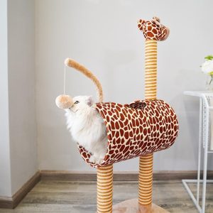 Lighteme Giraffe Pet Climbing Frame Cat Tree