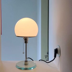 Lighteme Hemispherical Glass Table Lamp