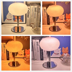 Lighteme Macaron Colored Glass Table Lamp