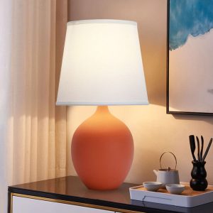 Lighteme Macaron Simple Ceramic Desk Lamp