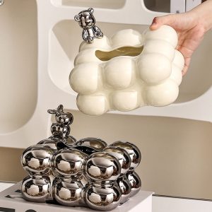 Lighteme Marshmallow Tissue Storage Box