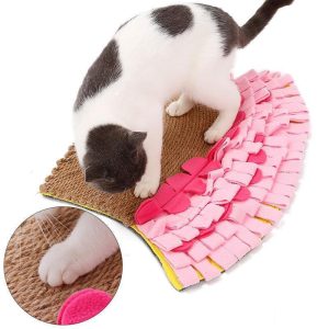 Lighteme Mermaid Sniffing Pad Cat Grinds Paw Carpet