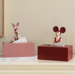 Lighteme Modern Girls Tissue Storage Box