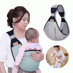 Lighteme Bub Sling - Simple. pain-free baby carrier with snap closure