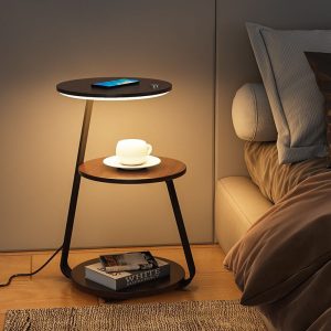 Lighteme Simple Wireless Charging Table Lamp