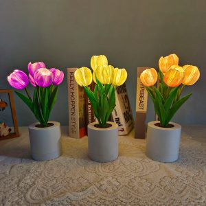 Lighteme Simulation Tulip Night Light