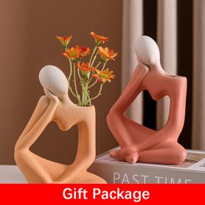 Lighteme Thinker Ceramic Vase