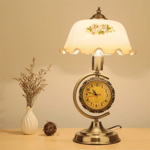 Lighteme Vintage Clock Desk Lamp