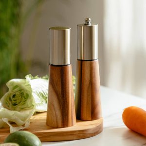 Lighteme Vintage Wooden Pepper Grinder