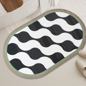 Lighteme Wave Diatom Mud Bath Mat