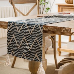 Lighteme Wavy Jute Table Runner