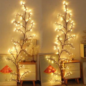 Lighteme Branch Rattan String Lights